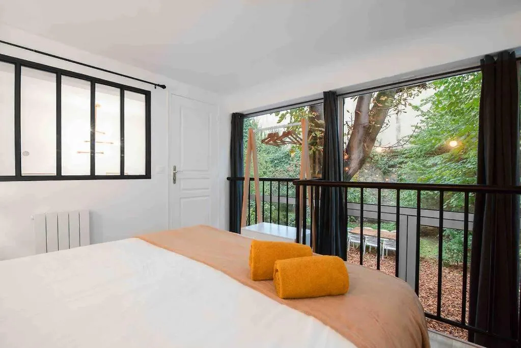Montmartre Sacre-Coeur, Appartement Jardin 6 A 8P Paris